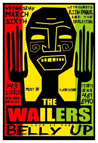 Scrojo The Wailers Poster