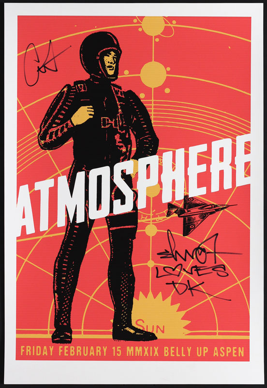 Scrojo Atmosphere Autographed Poster