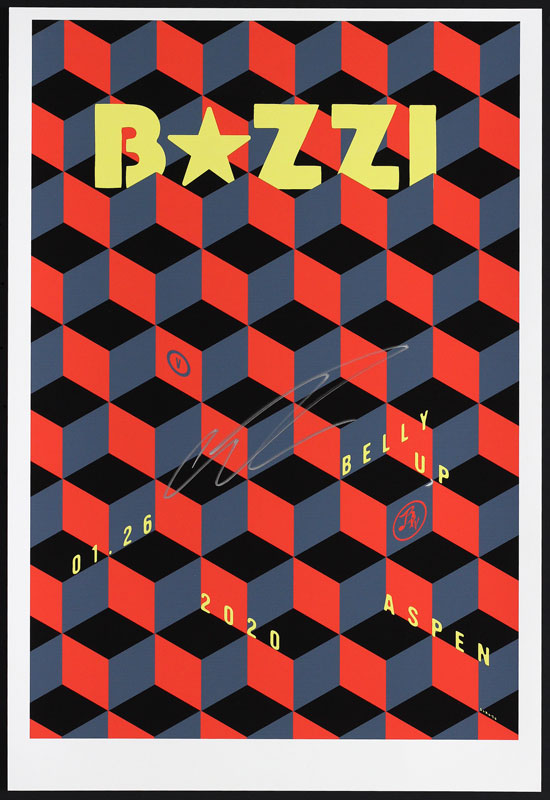 Scrojo Bazzi Autographed Poster