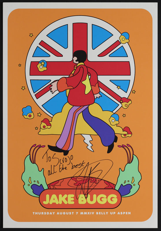 Scrojo Jake Bugg Autographed Poster