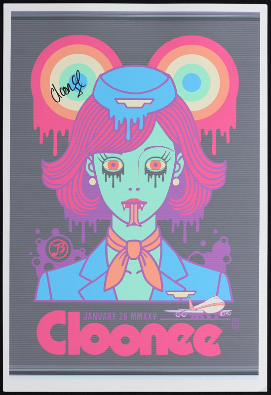 Scrojo Cloonee Autographed Poster