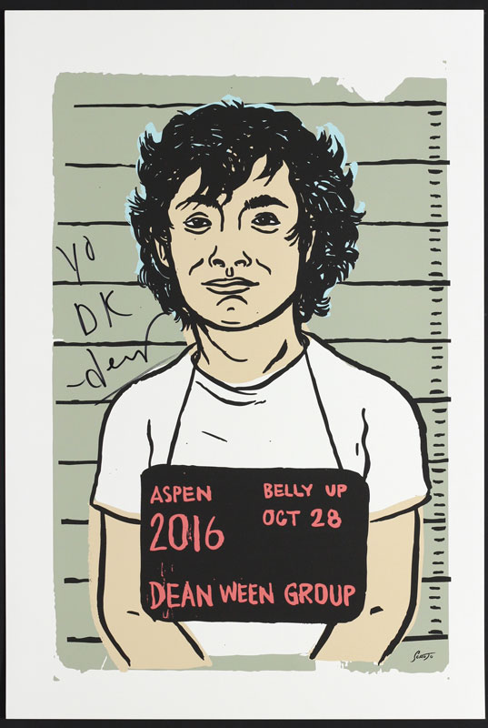 Scrojo Dean Ween Group Autographed Poster