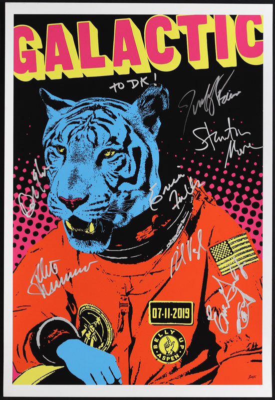 Scrojo Galactic Autographed Poster