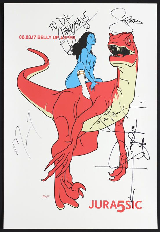 Scrojo Jurassic 5 Autographed Poster