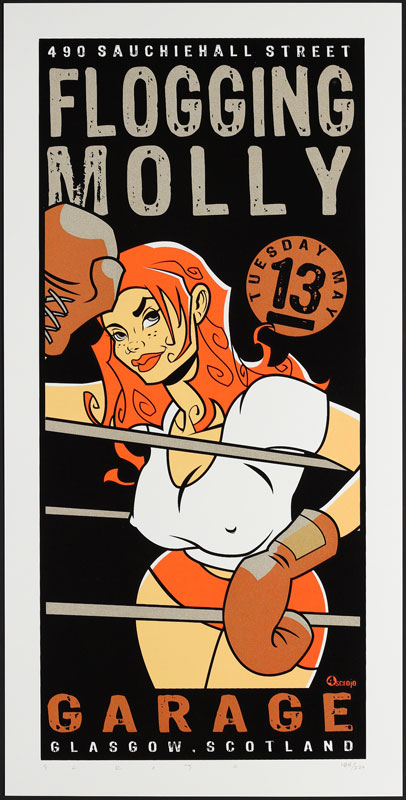 Scrojo Flogging Molly Poster