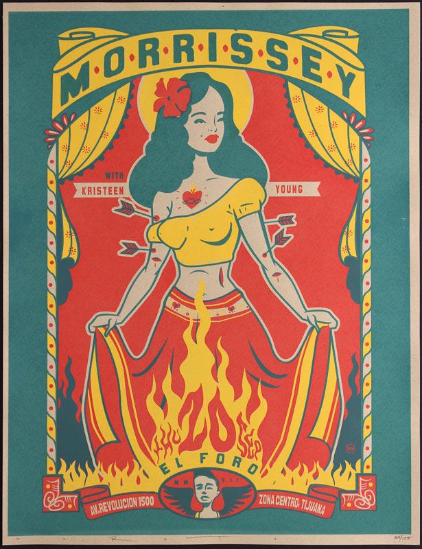 Scrojo Morrissey Tijuana Poster