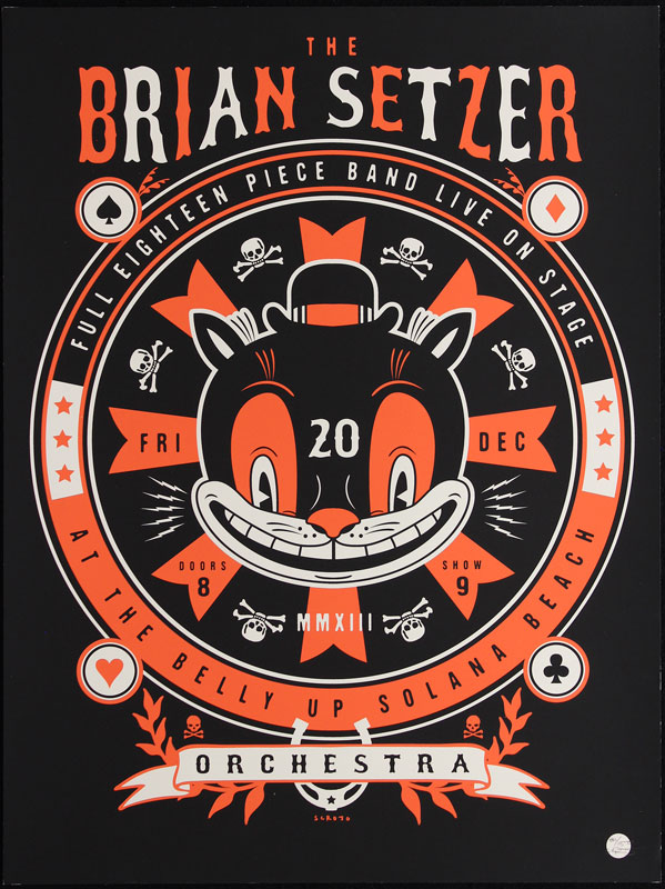 Scrojo The Brian Setzer Orchestra Poster