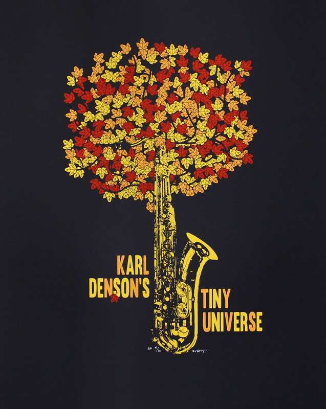 Scrojo Karl Denson's Tiny Universe - Fall 2013 Tour Poster
