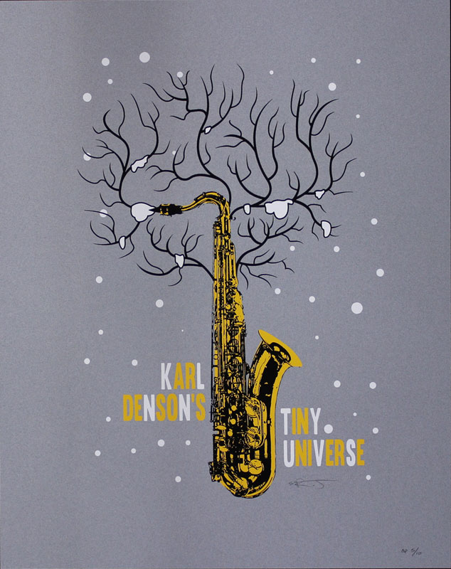 Scrojo Karl Denson's Tiny Universe - Winter 2013 Tour Poster