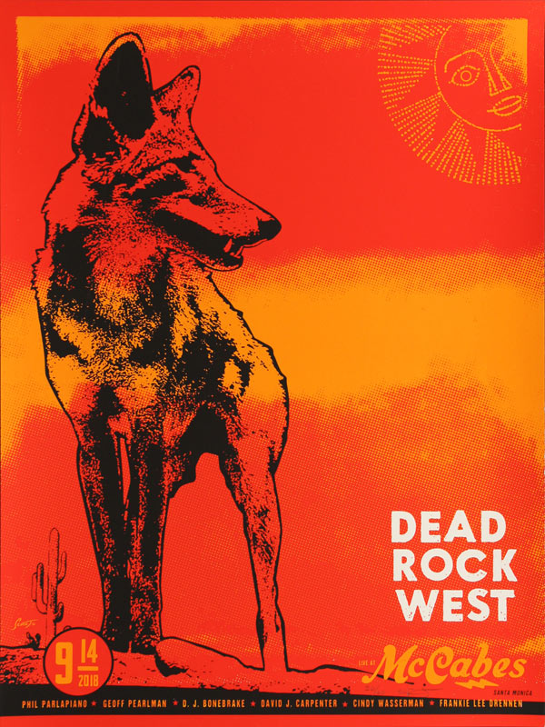 Scrojo Dead Rock West Poster