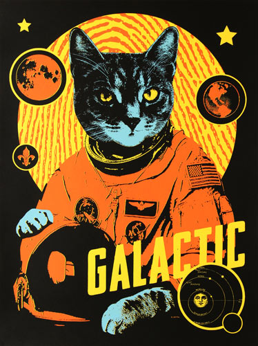 Scrojo Galactic Poster