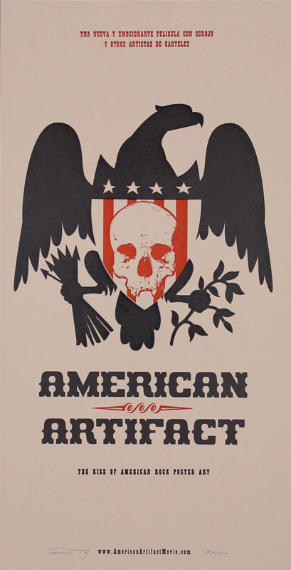 Scrojo American Artifact - The Rise of American Rock Poster Art Movie Poster