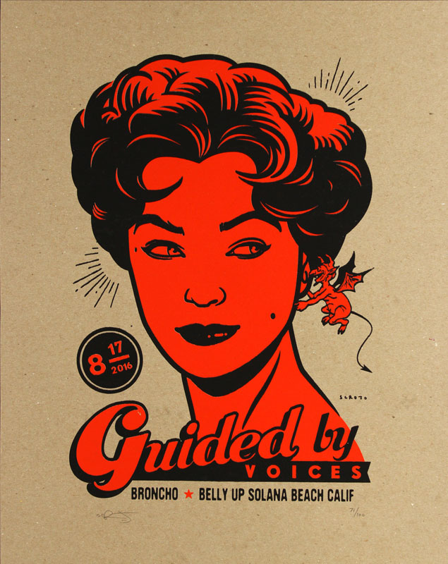 Scrojo Guided by Voices Poster