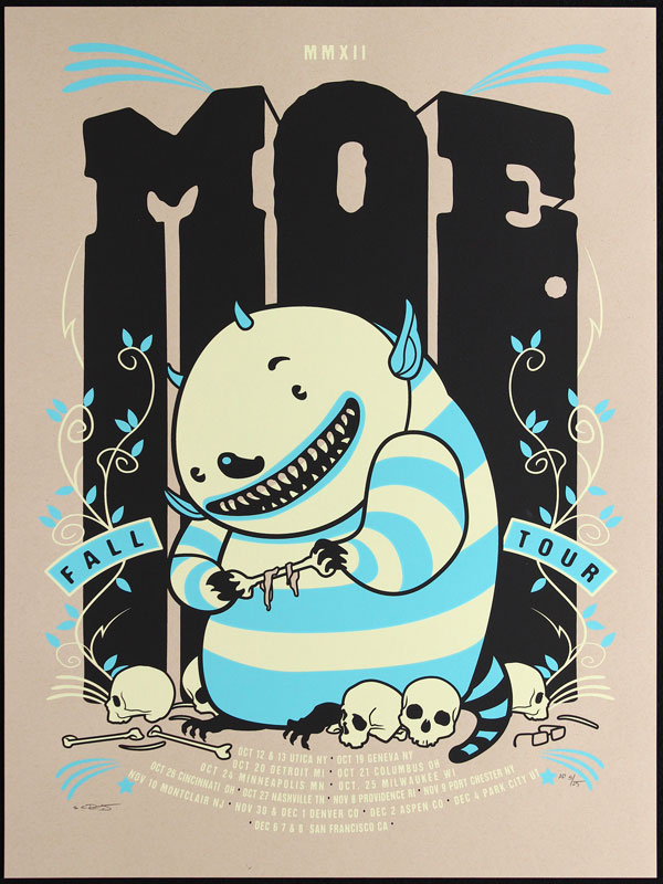 Scrojo Moe. Fall Tour 2012 Poster
