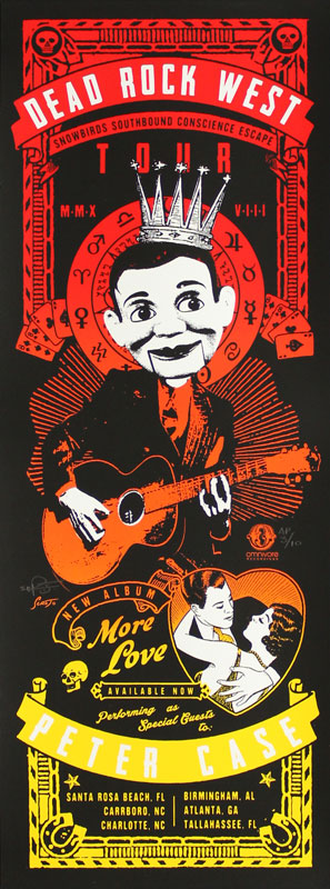 Scrojo Dead Rock West More Love Album Release Tour Poster