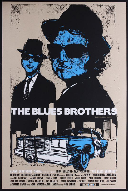 Scrojo The Blues Brothers Movie Poster