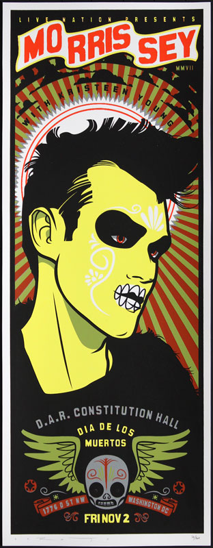 Scrojo Morrissey DC Poster