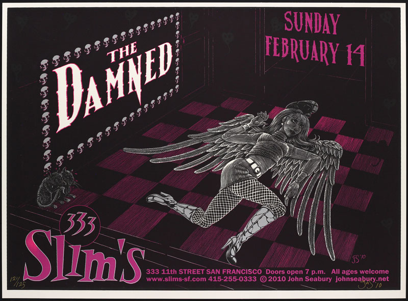 John Seabury The Damned Poster