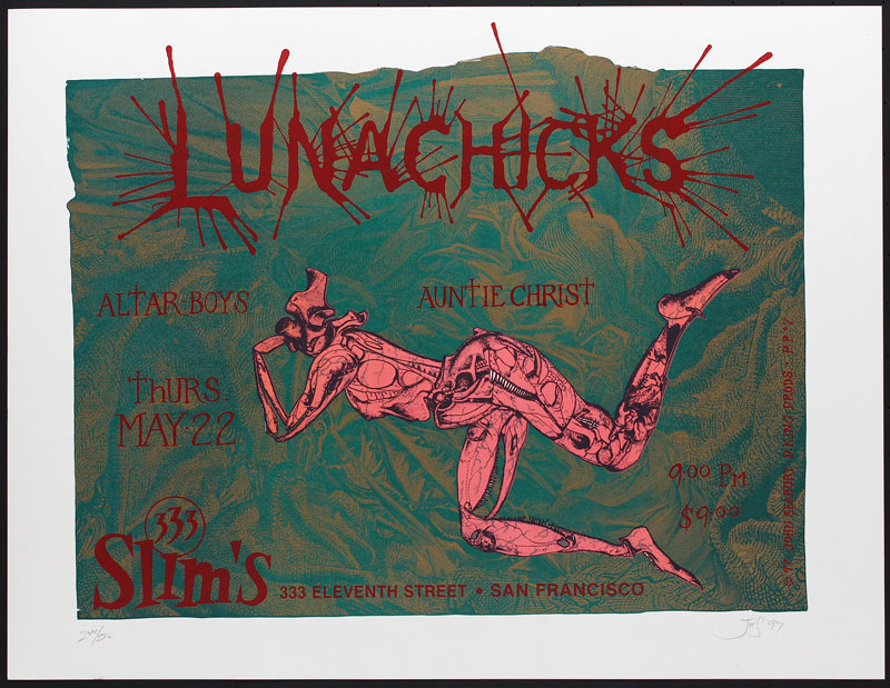 John Seabury Lunachicks Poster