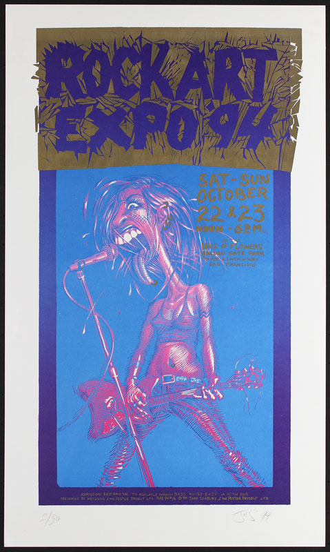 John Seabury Rock Art Expo '94 Poster