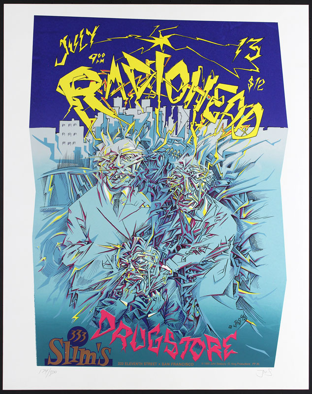 John Seabury Radiohead Poster