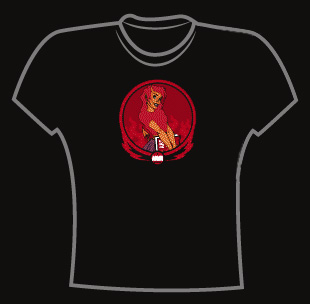 Art of Modern RockDevil Girl - Women's M T-Shirt