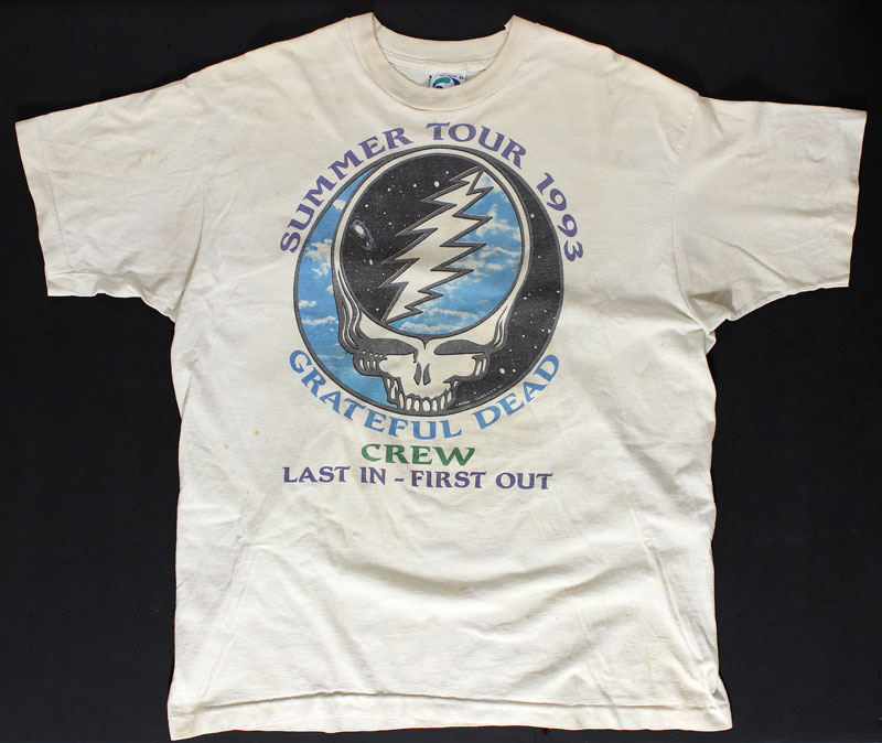 Grateful Dead 1993 Summer Tour Crew Vintage T-Shirt