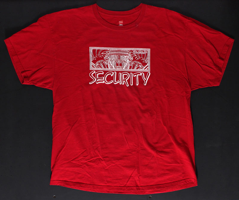 Sierra Nevada World Music Festival 2010 Security Vintage T-Shirt
