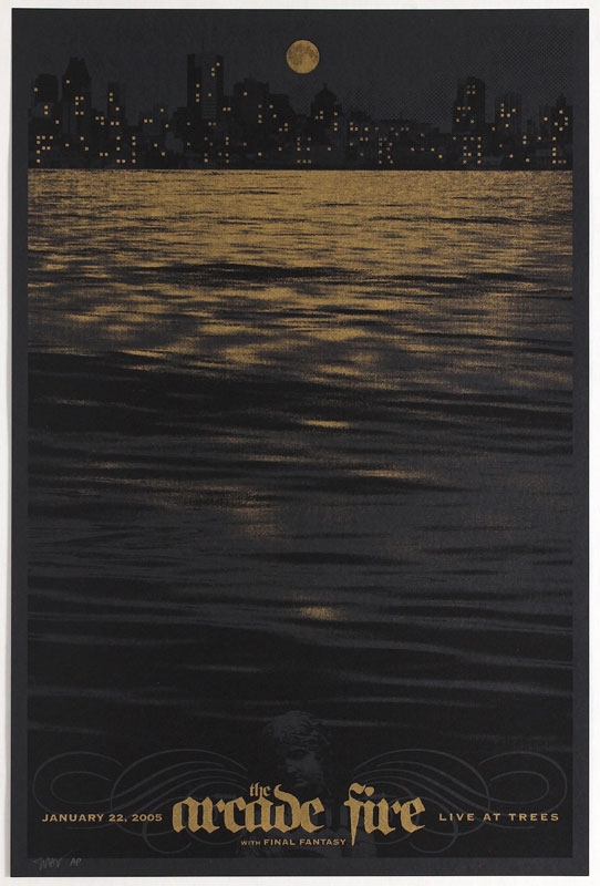 Todd Slater The Arcade Fire Poster