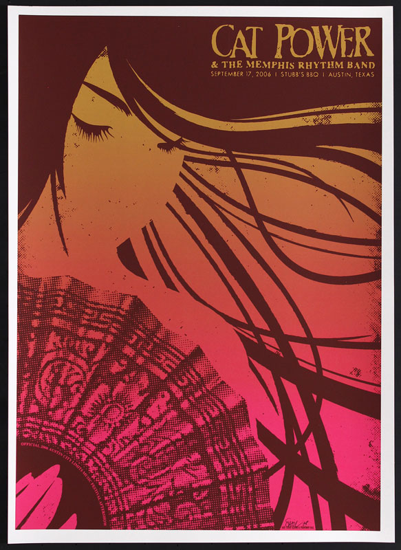 Todd Slater Cat Power Poster