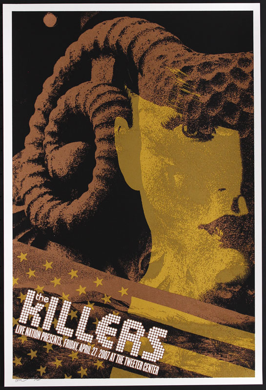 Todd Slater The Killers Poster
