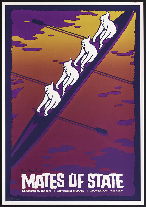 Todd Slater Mates of State Poster