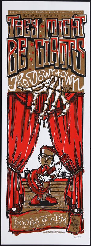 Todd Slater They Might Be Giants Poster