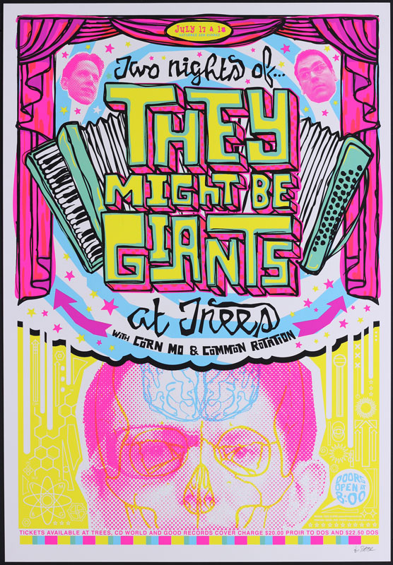 Todd Slater They Might Be Giants Poster