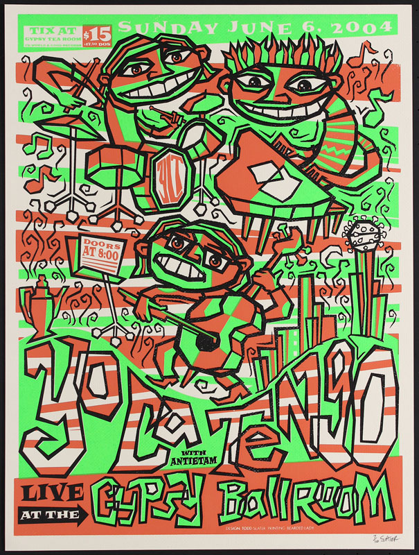 Todd Slater Yo La Tengo Poster