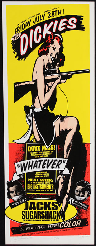 Psychic Sparkplug Dickies Poster