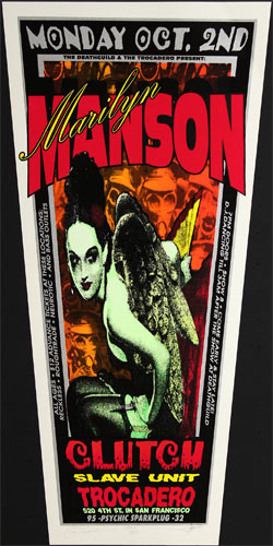 Psychic Sparkplug Marilyn Manson Poster