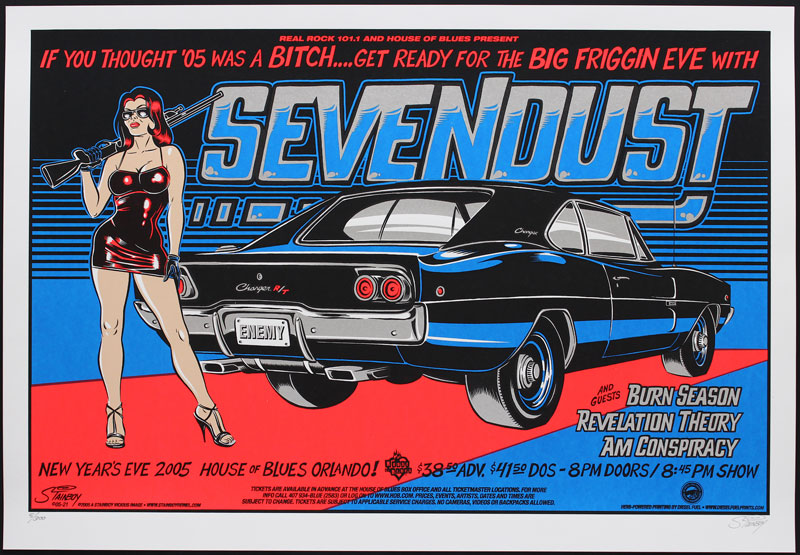 Stainboy Sevendust Poster