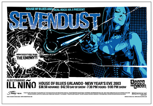 Stainboy Sevendust Poster