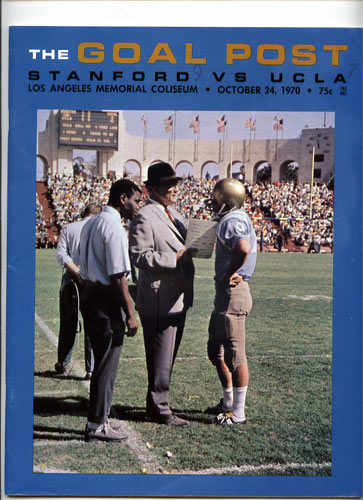 1970 Stanford vs UCLA College Football Program
