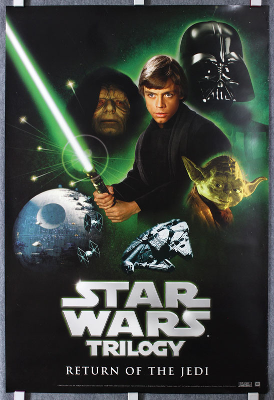 Star Wars Trilogy Return of the Jedi Movie Poster