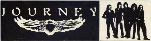 Journey Vintage Bumper Sticker