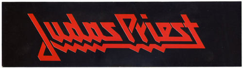 Judas Priest Vintage Bumper Sticker