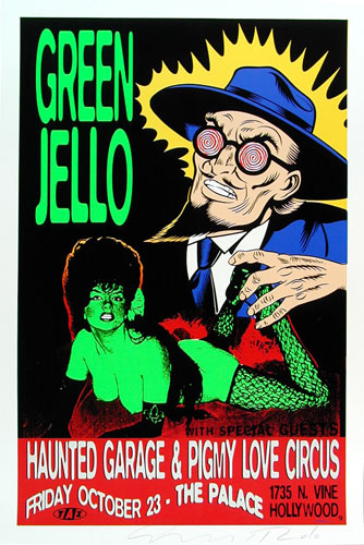 TAZ Green Jello Poster