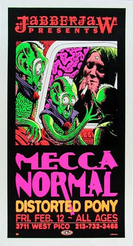 TAZ Mecca Normal Poster
