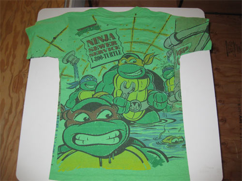 Teenage Mutant Ninja Turtles TMNT Sewer Service All Over Original ...