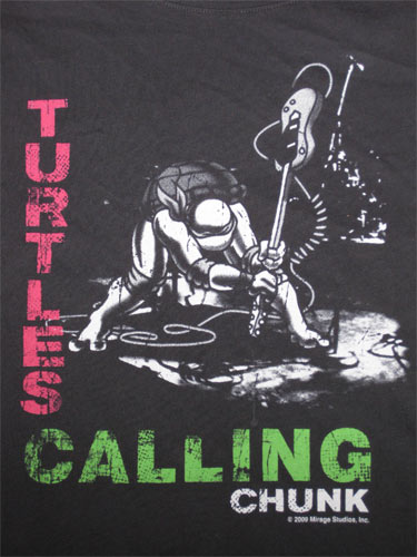 Teenage Mutant Ninja Turtles TMNT Chunk Clash Parody Original Vintage T-Shirt