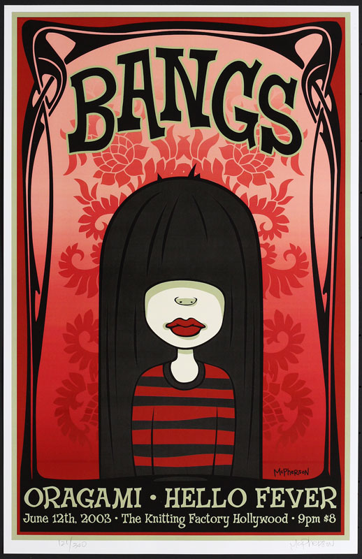 Tara McPherson Bangs Poster