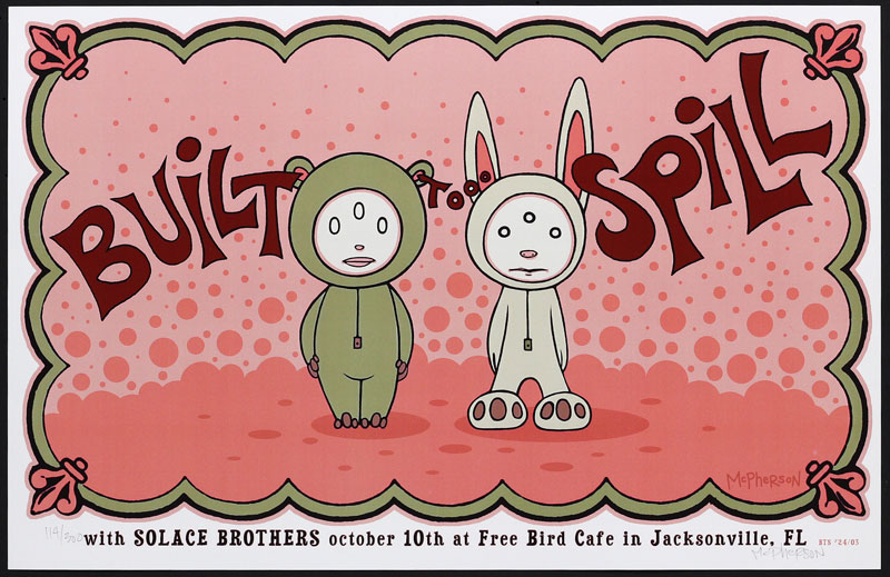 Tara McPherson Built to Spill Poster