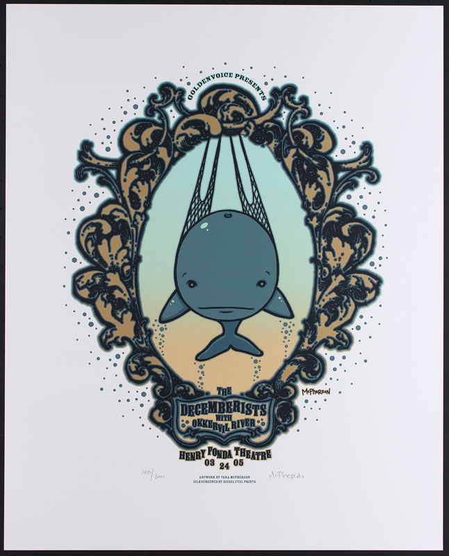 Tara McPherson The Decemberists Poster